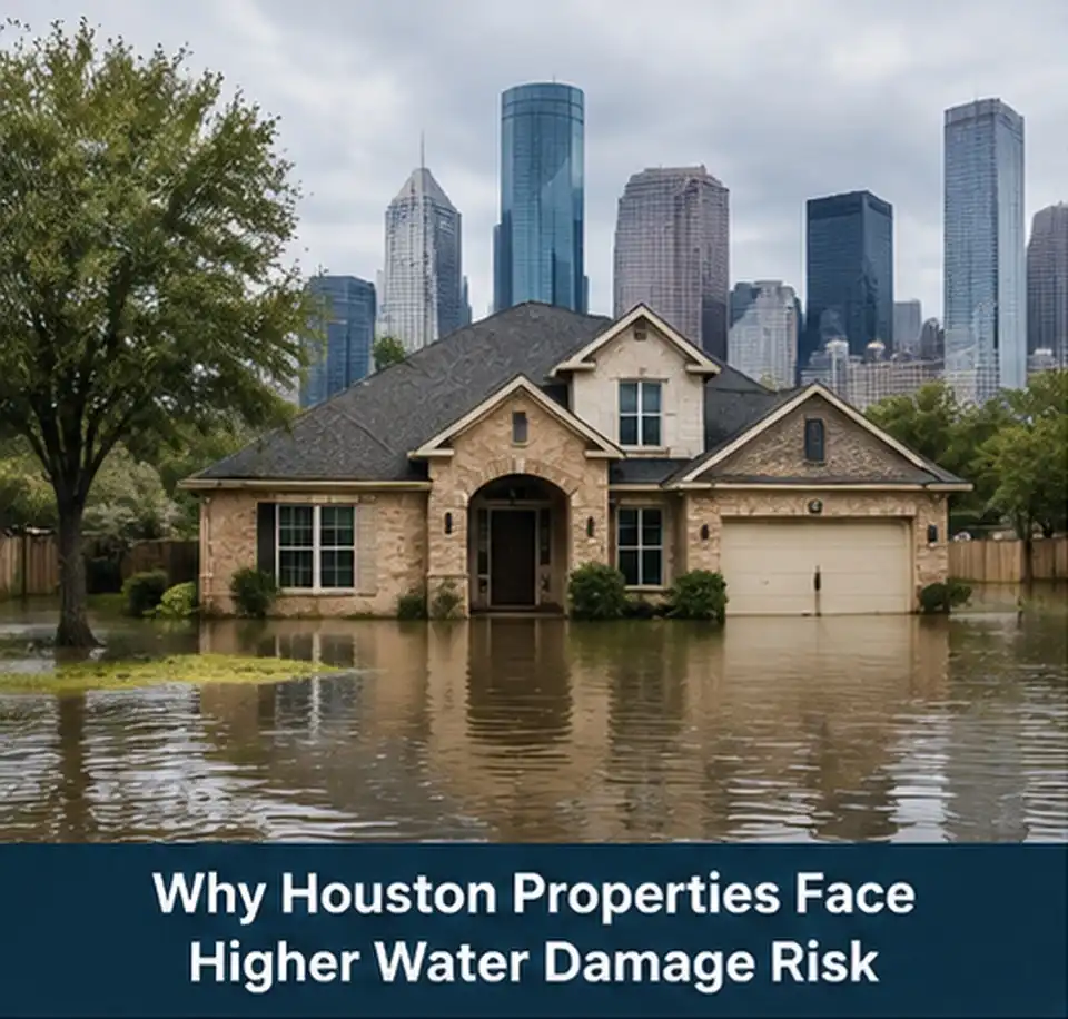 Why Houston Properties Face Higher Water Damage Risk